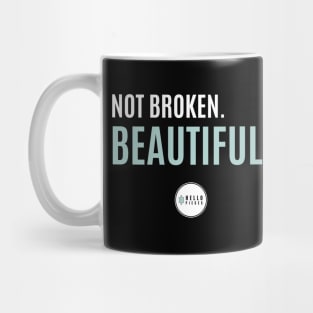 Hello Pieces- Not Broken Mug